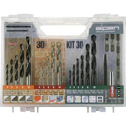 Alpen Bohrset Schraubset KIT 30 tlg