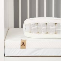 CuddleCo Signature Hypo-Allergenic Bamboo Pocket Sprung Cot Mattress 60x120cm