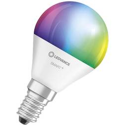 LEDVANCE 4058075778658 LED (RGB)-lamp EEK F (A G) E14 Dråbeform 4.9 W = 40 W RGBW (Ø x H) 47 mm x 47 mm 1 stk