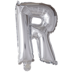 Globos Folieballon 16" Bogstavs Ballon Silver R