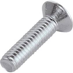 Toolcraft Sänksänkta Skruvar M3 6 mm DIN 965 Rostfritt Stål A2 Set of 100