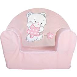 BigBuy Fauteuil Pour Enfant 44 x 34 x 53 cm Rose Acrylique