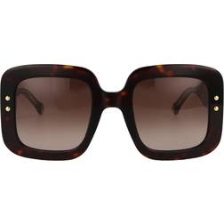 Carolina Herrera Sonnenbrille CH 0010/S - Braun