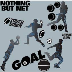 RoomMates Wallstickers - Sports Silhuetter