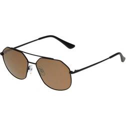 Sinner Grimes Polarized SISU-836-10-P09 - Matte Black Metal