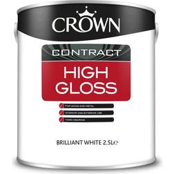 Crown 2.5L Contractors High Gloss White