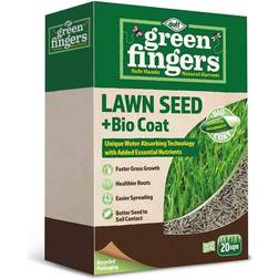 Green Fingers Lawn Seed + Bio Coat - 500g