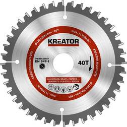 Kreator Rundsavsklinge 120 mm ALU 40 HM tænder