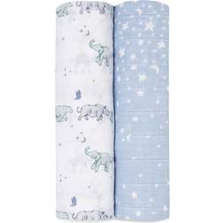 Aden + Anais Swaddle 2 Pack Rising Star