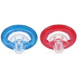 Nuby Natural Flex Cherry Pacifiers Soothers 0-6m