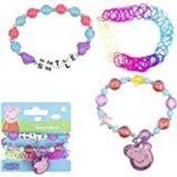 Peppa Pig Bracelet Set Bracelet for Kids 3 pc