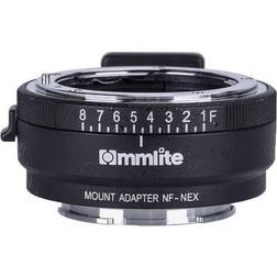 Commlite NF Lens for Nikon F/Sony E Adaptador de montura de lente