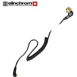 Elinchrom Synkkabel Svart Spiraliserad (Amphenol) 5m