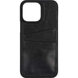 Krusell iPhone 14 Pro Max Cover Leather CardCover Sort