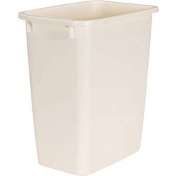 Rubbermaid 21 Qt. Bisque Kitchen, Wastebasket Trash