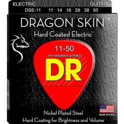 DR Strings DSE-11 Dragon Skin Coated Heavy Electric Guitar Strings