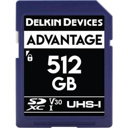 Delkin Delkin Devices 512GB Advantage UHS-I SDXC Memory Card DDSDW633512G
