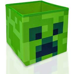 Minecraft Creeper Storage Cube 10" Bin