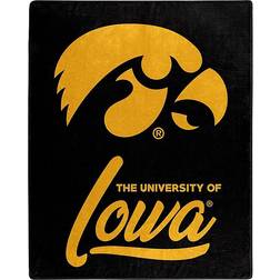 NCAA Iowa Hawkeyes Blanket 50x60 Raschel Signature Blankets (152.4x127)