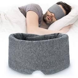 100% Handmade Cotton Sleep Mask Blackout - Comfortable & Breathable Eye Mask Blindfold Airplane with