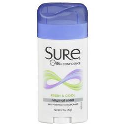 Sure Original Solid Antiperspirant & Deodorant Fresh & Cool - 2.7 oz