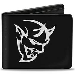 Wallet Bifold Dodge Demon Icon Black