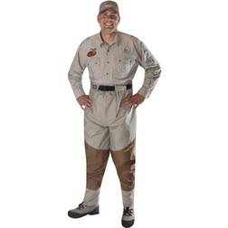 Caddis Deluxe Waist High Breathable Waders for Men Taupe