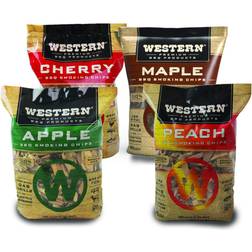 WESTERN 80485 BBQ Smoking Chips 4 pack