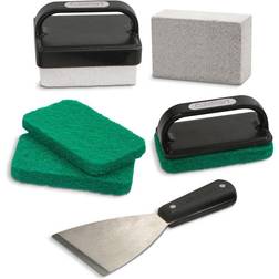 Cuisinart CCK-231 Ultimate Griddle Kit, 8-Piece Grill Cleaning, Black