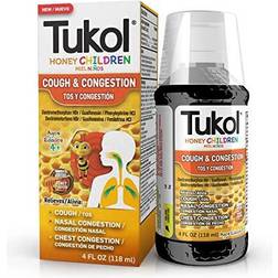 TUKOL Cough & Cold Children Honey, 4 Fl Oz