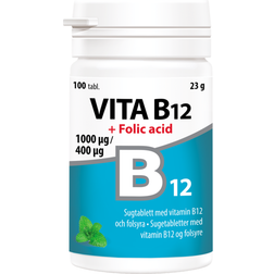 Vita B12 1mg + Folic Acid 100 st