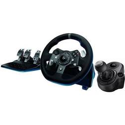 Logitech G920 Dual-motor Feedback Driving Force Racing Wheel Responsive Pedals for Xbox One Logitech G Driving Force Shifter Compatible with