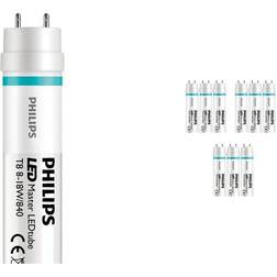 Philips Fordelspakke 10x LEDtube T8 MASTER Value (EM Mains) High Output 8W 1050lm 840 kold hvid 60cm erstatter 18W