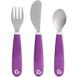 Munchkin Bestiksæt Splash Cutlery Lavendel 18m+
