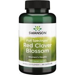 Swanson Rødkløverblomst 430 mg 90 Kapsler 90 stk