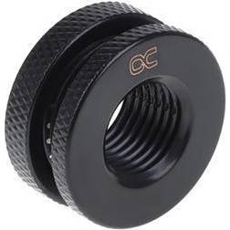 AlphaCool HF Schottverschraubung G1/4 Deep Black