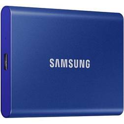 Samsung Disque dur externe Electronics T7 Bleu USB 3.0 Mémoire flash