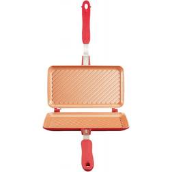 Red Copper Duo Flipwich Wendepfanne