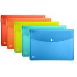 ELBA Oxford Envelope Folder A4 - Przezlysty