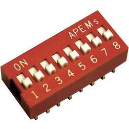 Apem NDS-08-V DIP-switch Poltal