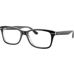 Ray-Ban RB5428 Svart Montura Klara Lentes polariserade 53-17