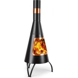 Blumfeldt Volantis Cupric Garden Fireplace Stainless Steel