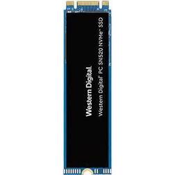 Western Digital WD PC SN520 NVMe SSD SSD 512 GB intern M.2 2280 PCIe 3.0 x2 (NVMe)