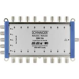 Schwaiger SEW516 531 SAT Multiswitch Ingressi 5 4 Satellitare 1 Terrestre Numero Utenti 16 Funzione StandBy