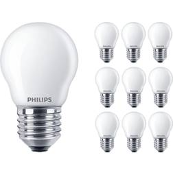 Philips Fordelspakke 10x Corepro LEDluster E27 Kugle matt 2.2W 250lm 827 ekstra varm hvid erstatter 25W