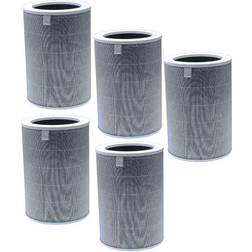 VHBW 5x HEPA Filter compatible with Xiaomi Mi Air Purifier 2H, 2S, 3H, Pro, 2, 3, 2C, 3C Air Cleaner Spare Air Filter