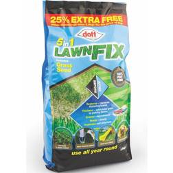 Doff 5 Garden Lawn Fix & Grass Seed, Thickens/Restores, Procoat Mix