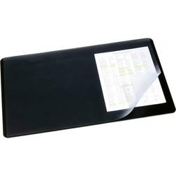 Durable Desk Mat with Clear Overlay 40x53cm