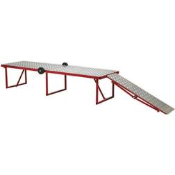 Loops Folding Motorcycle Workbench 360kg Capacity 460m Height Portable Pit Table