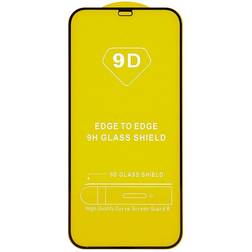 MTP Products iPhone 11 Pro XS X Unipha Härdat glas Full Fit Skärmskydd Genomskinlig Svart Kant